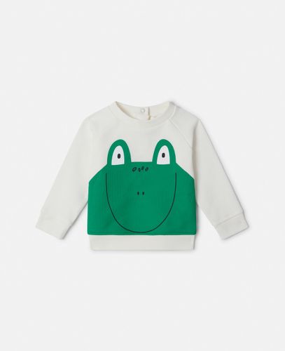 Frog Graphic Long Sleeve T-Shirt, , Size: 12m - Stella McCartney - Modalova