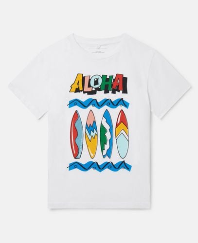 Aloha Surfboards T-Shirt, Woman, , Size: 3 - Stella McCartney - Modalova