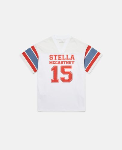 Varsity Logo Graphic T-Shirt, , Size: 6 - Stella McCartney - Modalova