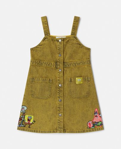 Sponge Bob Graphic Denim Dress, , Size: 3 - Stella McCartney - Modalova