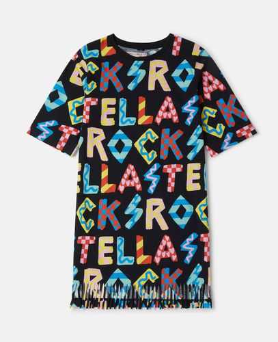 Stella Rocks T-Shirt Dress, Woman, , Size: 4 - Stella McCartney - Modalova