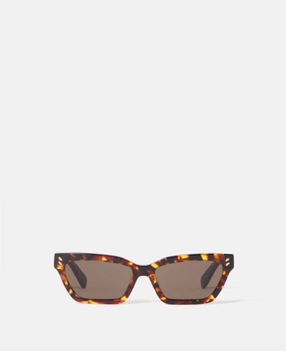 Rectangular Cat-Eye Sunglasses, Woman - Stella McCartney - Modalova