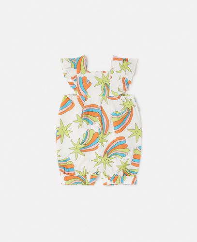 Shooting Stars Frilled Romper, Woman, , Size: 6m - Stella McCartney - Modalova