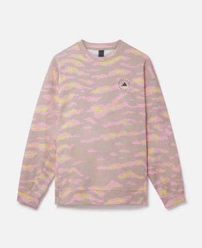 TrueCasuals Zebra Print T-Shirt, Woman, //TruePink, Size: XL - Stella McCartney - Modalova