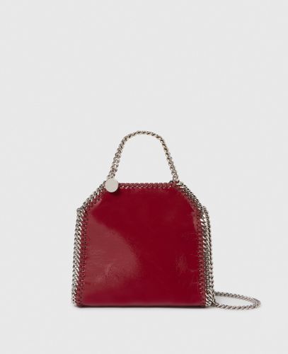 Falabella Tiny Tote Crinkled Patent Bag, Woman - Stella McCartney - Modalova