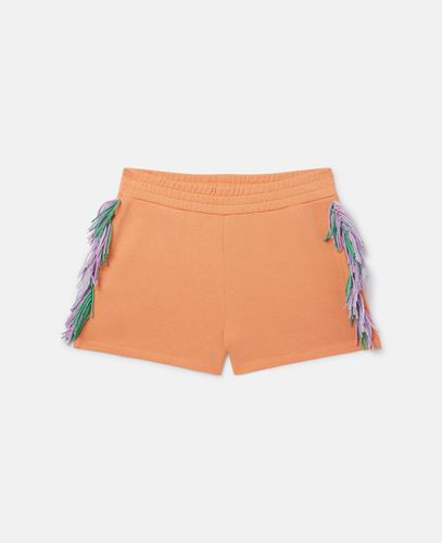 Pantaloncini con frange, Donna, , Taglia: 5 - Stella McCartney - Modalova