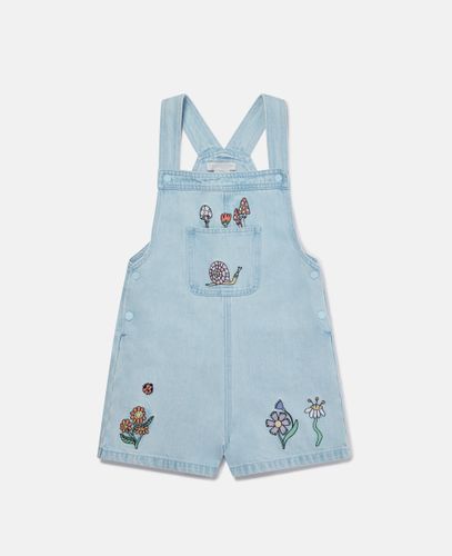 Woodland Friends Denim Dungarees, , Size: 6 - Stella McCartney - Modalova