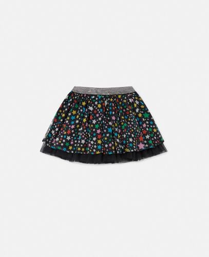 Star Pattern Tulle Skirt, Woman, , Size: 12 - Stella McCartney - Modalova