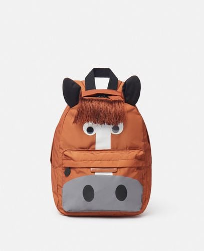 Horse Graphic Backpack, Woman - Stella McCartney - Modalova