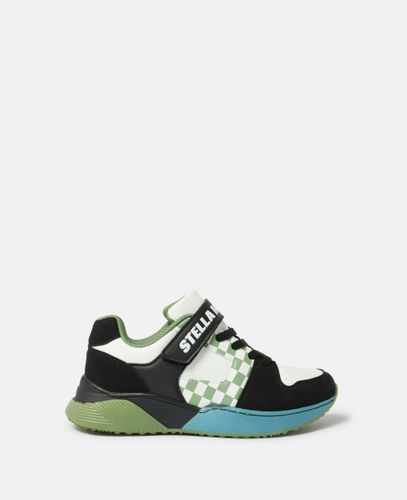 Moniker Tape Lace-Up Trainers, , Size: 33 - Stella McCartney - Modalova