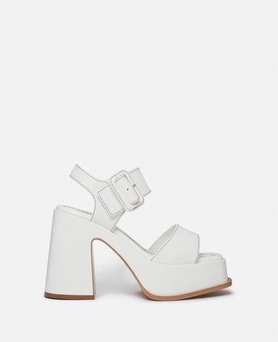 Sandali con Zeppa e Fibbia Skyla, Donna, , Taglia: 38h - Stella McCartney - Modalova