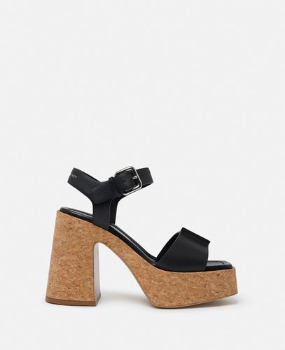Skyla Buckled Platform Sandals, Woman, , Size: 40 - Stella McCartney - Modalova