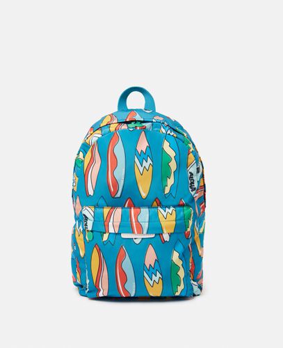 Surfboard Print Backpack, Woman - Stella McCartney - Modalova