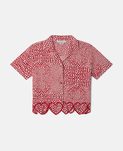 Camicia in cotone biologico con , , Taglia: 5 - Stella McCartney - Modalova