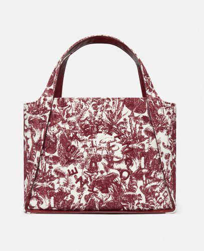 Logo Fungi Forest Toile de Jouy Tote Bag, Woman - Stella McCartney - Modalova