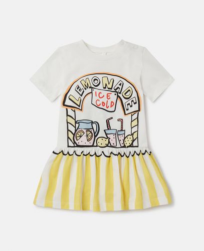 Lemonade Stand T-Shirt Dress, Woman, , Size: 18m - Stella McCartney - Modalova