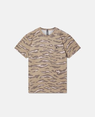 TrueCasuals Zebra Print T-Shirt, Woman, //, Size: XS - Stella McCartney - Modalova