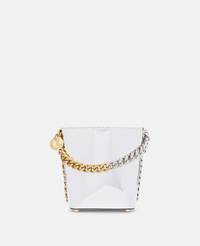 Frayme Mirrored Chrome-Finish Bucket Bag, Woman - Stella McCartney - Modalova