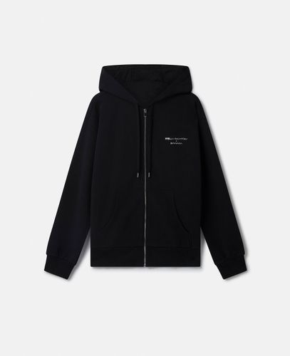 Sexy Robot Oversized Organic Cotton Zip Hoodie, Woman, , Size: S - Stella McCartney - Modalova