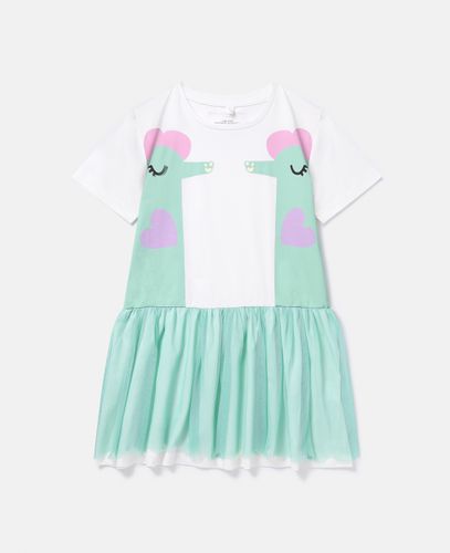 Double Seahorse Print T-Shirt Dress, Woman, /, Size: 5 - Stella McCartney - Modalova