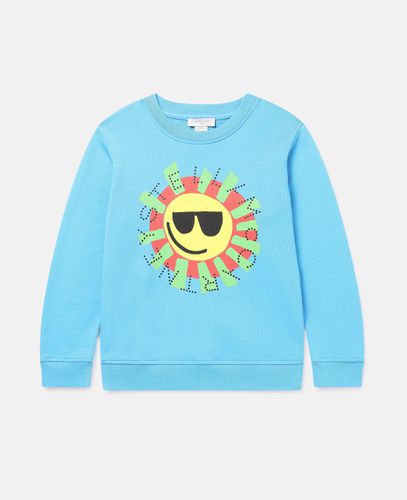 Sunshine Face Sweatshirt, Woman, , Size: 6 - Stella McCartney - Modalova