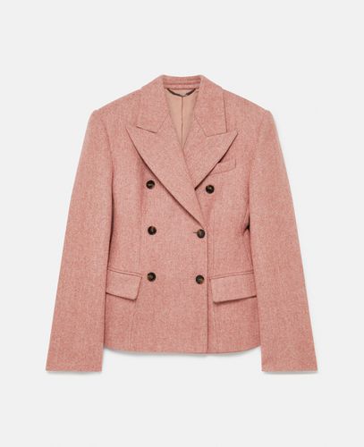 Blazer Doppiopetto Modellato, Donna, , Taglia: 40 - Stella McCartney - Modalova