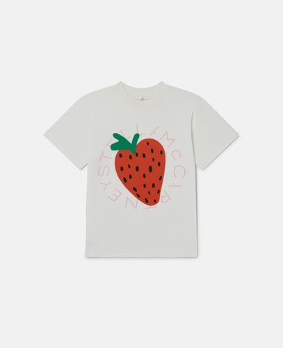 Strawberry Graphic T-Shirt, Woman, /, Size: 3 - Stella McCartney - Modalova