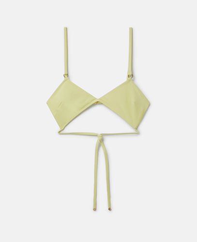 String Bandeau Bikini Top, Woman, , Size: M - Stella McCartney - Modalova