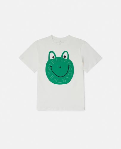 Frog Graphic Crewneck T-Shirt, Woman, /, Size: 4 - Stella McCartney - Modalova