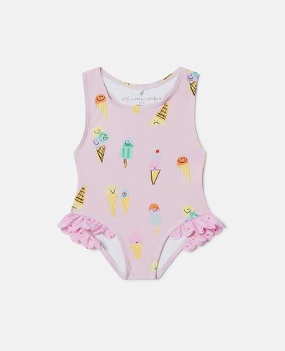 Ice Cream Print Swimsuit, Woman, , Size: 6m - Stella McCartney - Modalova