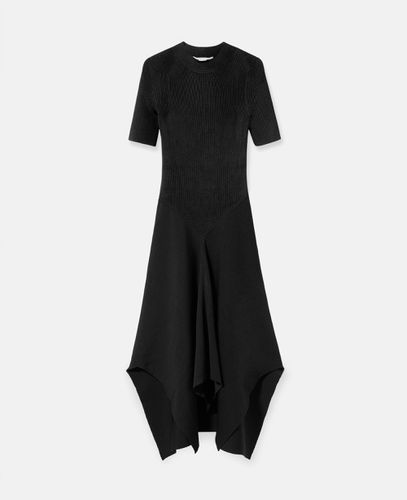 Abito in Maglia Compatta a Coste, Donna, , Taglia: S - Stella McCartney - Modalova