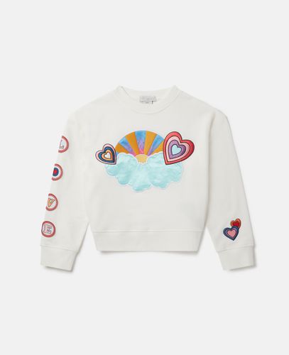 Sweatshirt mit -Stickerei, , Größe: 2 - Stella McCartney - Modalova