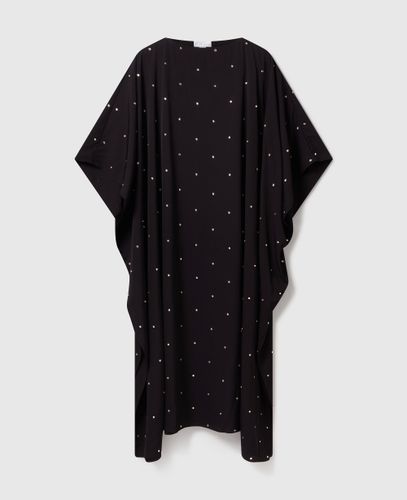 Kaftan-Kleid mit bleifreien Kristallen, Frau, , Größe: XS - Stella McCartney - Modalova