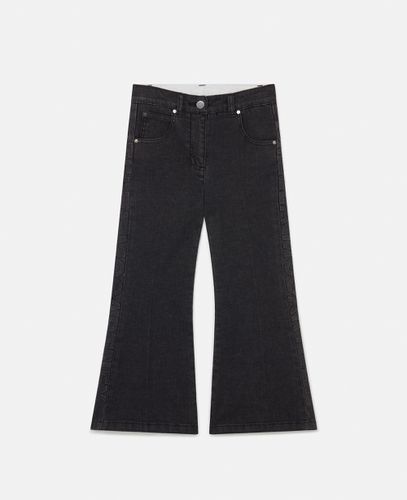Flared Denim Jeans, Woman, , Size: 5 - Stella McCartney - Modalova