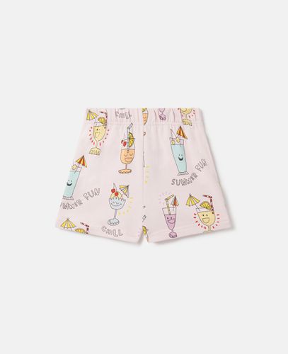 Summer Cocktail Print Shorts, Woman, , Size: 8 - Stella McCartney - Modalova