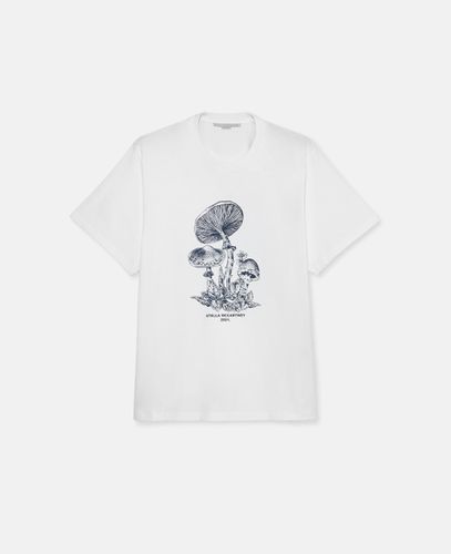 Mushroom T-Shirt, Woman, , Size: L - Stella McCartney - Modalova