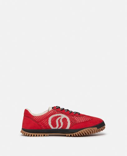 Sneakers S Wave Sport con Pannelli in Rete, Donna, , Taglia: 35 - Stella McCartney - Modalova