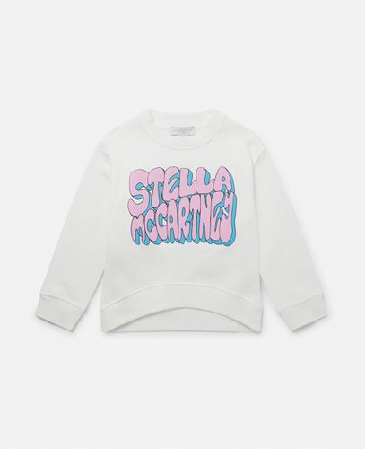 Stella Graphic Sweatshirt, Woman, , Size: 10 - Stella McCartney - Modalova