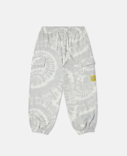 Jogger Tie-Dye con Grafica Sponge Bob, Donna, , Taglia: 2 - Stella McCartney - Modalova