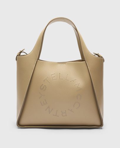 Borsa Tote a Tracolla con Manico Superiore e Logo, Donna - Stella McCartney - Modalova