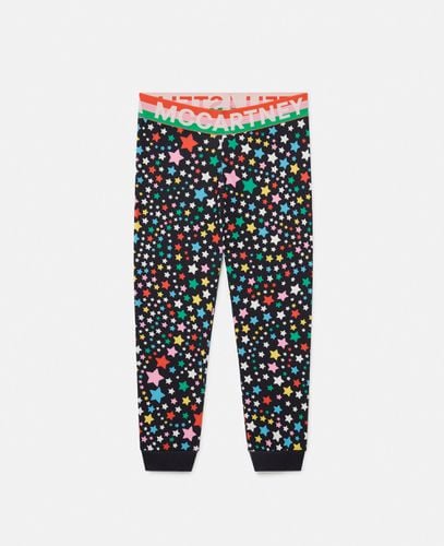 Star Pattern Leggings, Woman, , Size: 14 - Stella McCartney - Modalova