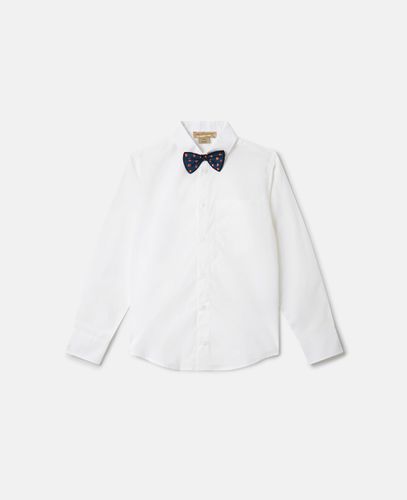 Oxford Shirt with Bowtie, Donna, , Taglia: 12 - Stella McCartney - Modalova