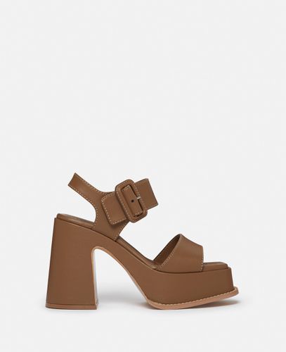 Plateaus Sandalen Skyla mit Schnalle, Frau, , Größe: 35 - Stella McCartney - Modalova