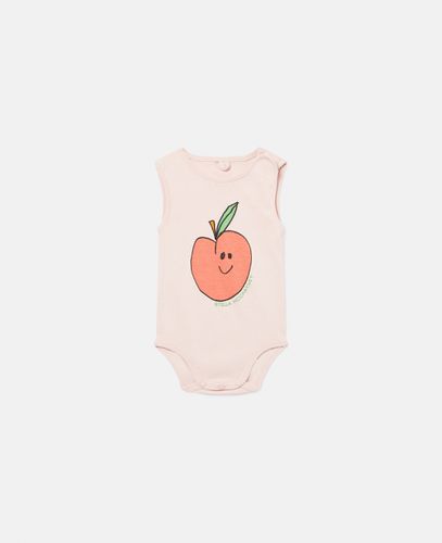 Apple Motif Knitted Bodysuit, Donna, , Taglia: 9m - Stella McCartney - Modalova