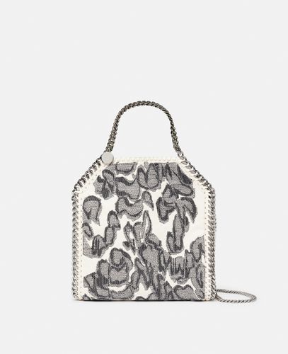 Falabella Mini Tote Bag mit Mottenprint, Frau, / - Stella McCartney - Modalova