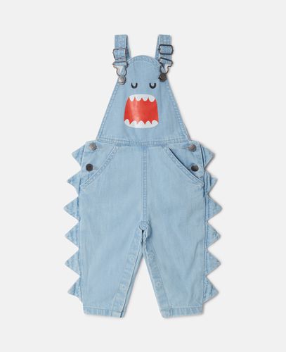 Shark Face Dungarees, Donna, , Taglia: 9m - Stella McCartney - Modalova