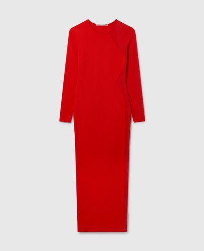 Langärmeliges Miracle Kleid aus kompaktem Gewebe, Frau, , Größe: XS - Stella McCartney - Modalova