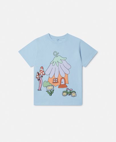Woodland Friends Crewneck T-Shirt, , Size: 3 - Stella McCartney - Modalova