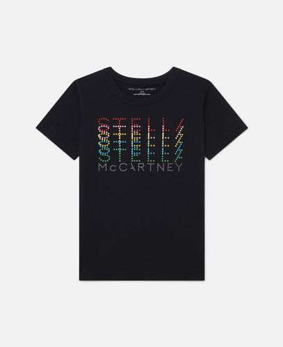 Maglietta Grafica Logo, Donna, , Taglia: 5 - Stella McCartney - Modalova