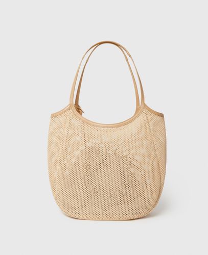 Logo Mesh Hobo Bag, Woman - Stella McCartney - Modalova